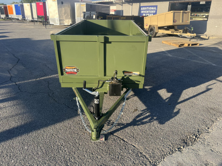 New 2025 Covered Wagon Trailers 4X8 DUMP Dump Trailer