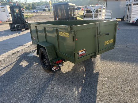 New 2025 Covered Wagon Trailers 4X8 DUMP Dump Trailer