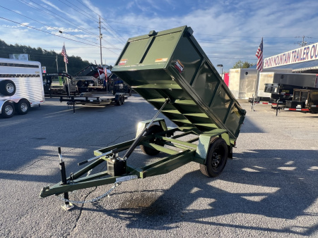 New 2025 Covered Wagon Trailers 4X8 DUMP Dump Trailer