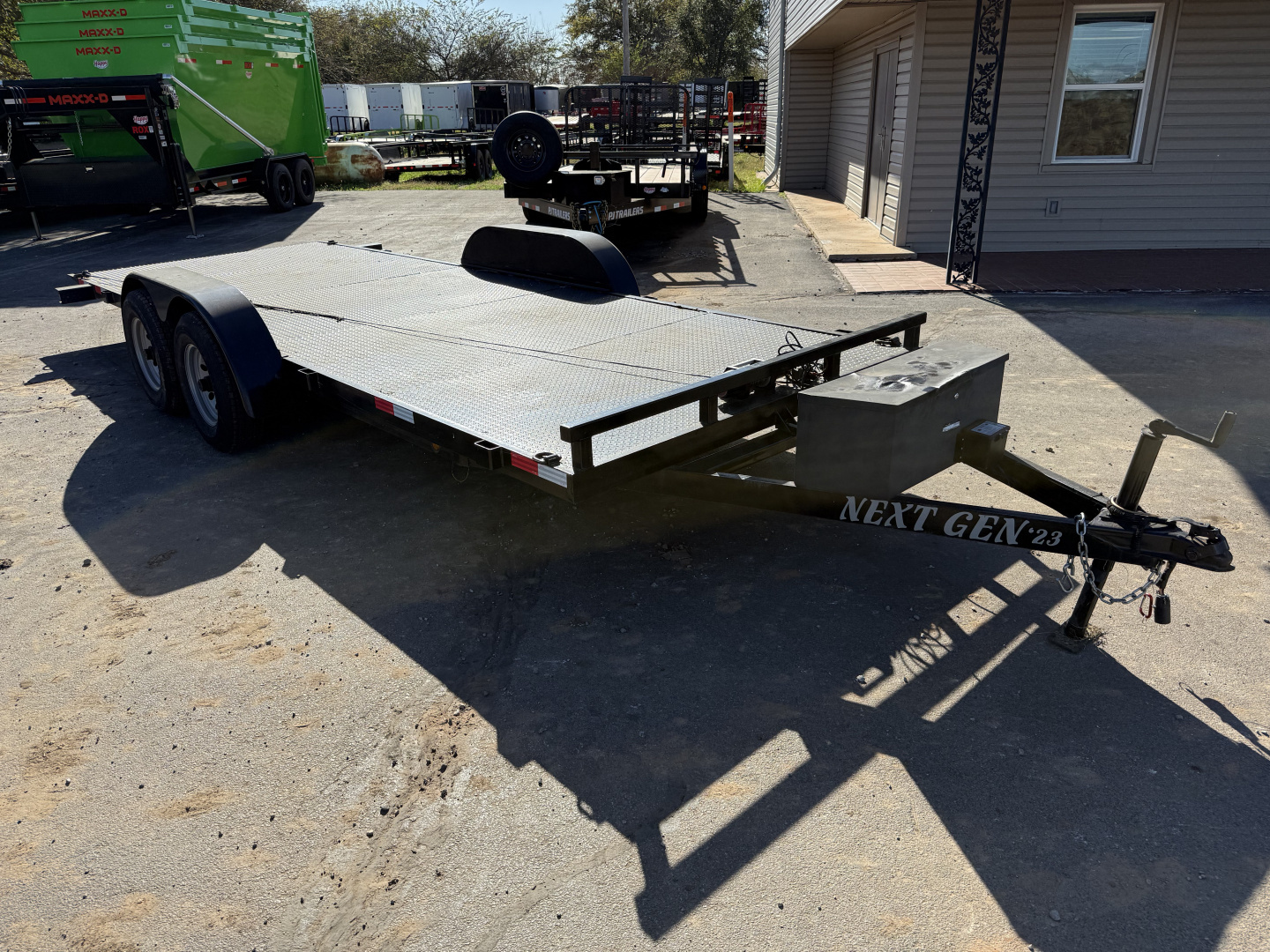 Used 2024 NXGN 83"x20' BP Tilt Trailer