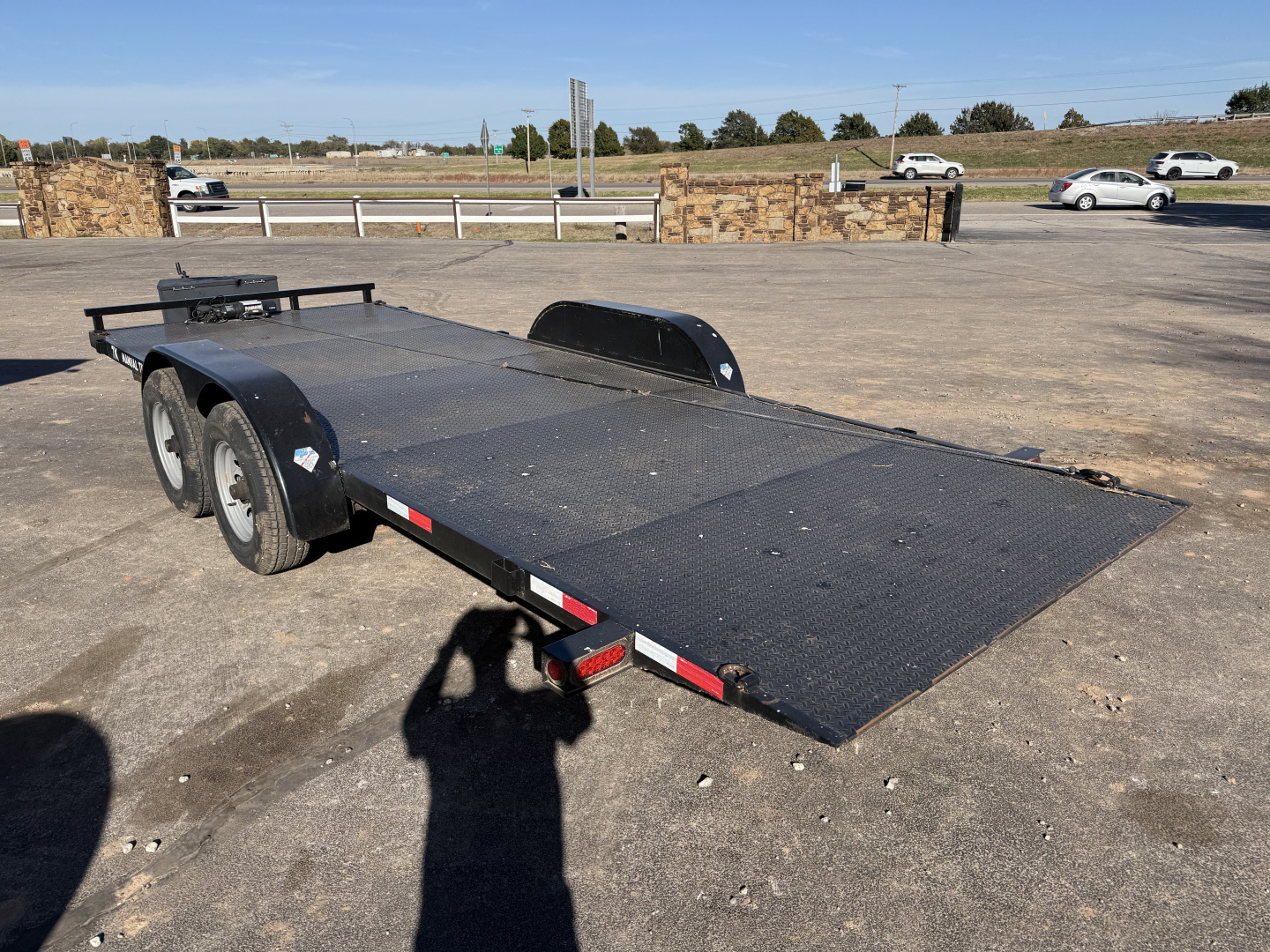 Used 2024 NXGN 83"x20' BP Tilt Trailer