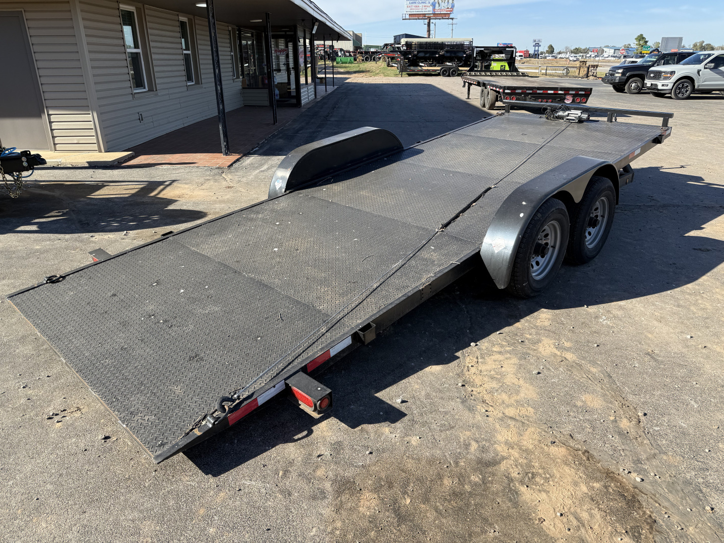 Used 2024 NXGN 83"x20' BP Tilt Trailer
