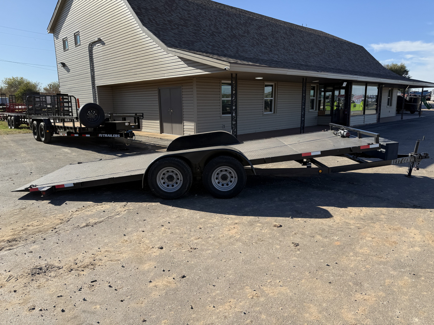 Used 2024 NXGN 83"x20' BP Tilt Trailer