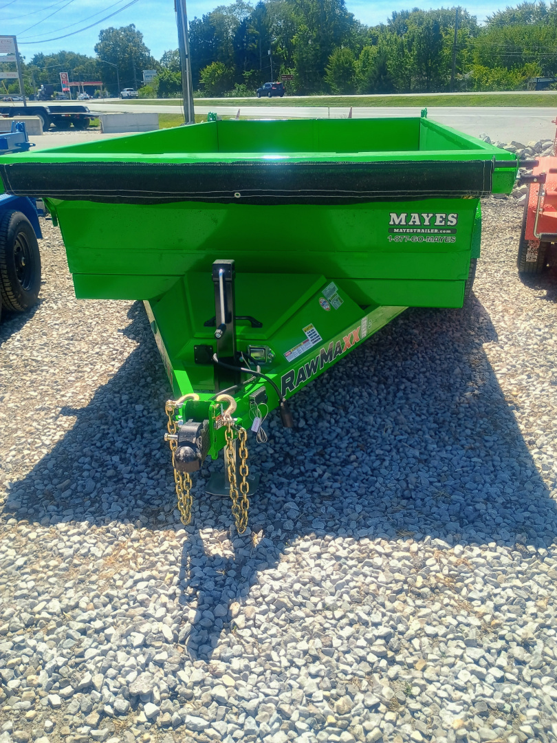 New 2026 RAWMAXX DUMP MDX12BP10K 77X12 TA 19" SIDES (GVW:10000) LIMON GREEN