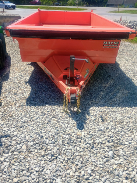 New 2026 RAWMAXX DUMP MDX12BP10K 77X12 TA 19  SIDES (GVW:10000) CLASSIC ORANGE