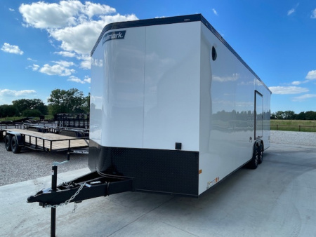 New 2026 HAULMARK HEAT 8'6" X 24' TANDEM (2) 5200lb AXLE ENCLOSED RACE CAR HAULER