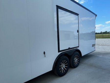 New 2026 HAULMARK HEAT 8'6" X 24' TANDEM (2) 5200lb AXLE ENCLOSED RACE CAR HAULER