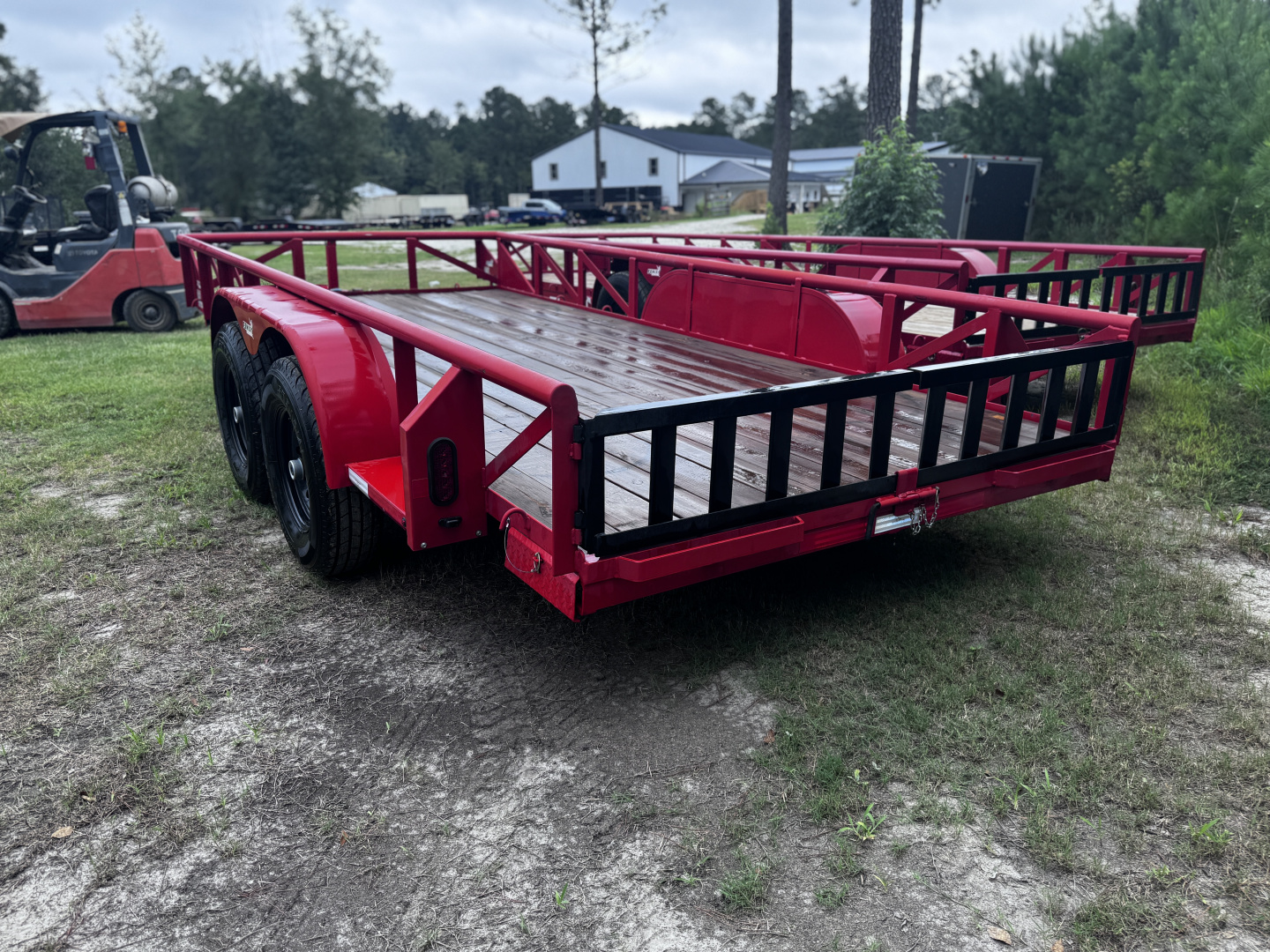 New 2026 Dura-Haul 7X16 LANDSCAPE 14K Utility Trailer