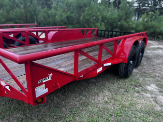 New 2026 Dura-Haul 7X16 LANDSCAPE 14K Utility Trailer