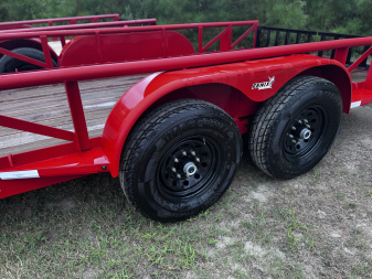 New 2026 Dura-Haul 7X16 LANDSCAPE 14K Utility Trailer