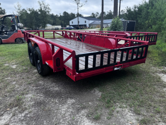 New 2026 Dura-Haul 7X16 LANDSCAPE 14K Utility Trailer