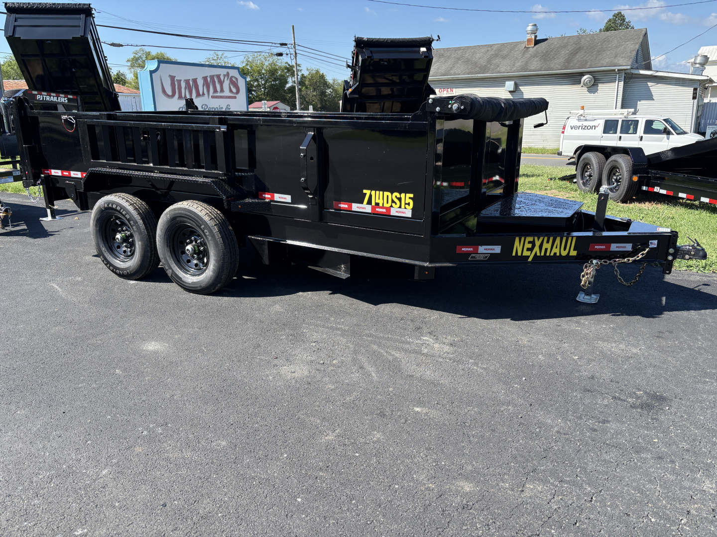 New 2026 Nexhaul 83x14 Lightning Dump Trailer