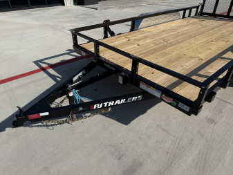 New 2026 PJ 83"x14' Tandem Axle Utility Trailer - UL