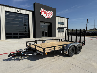 New 2026 PJ 83"x14' Tandem Axle Utility Trailer - UL