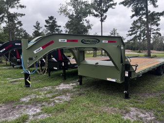 New Dura - Haul 102x20+5 16K Gooseneck Equipment Trailer