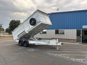 New 2025 Tru 7'x16'x4' Dump Trailer 14k