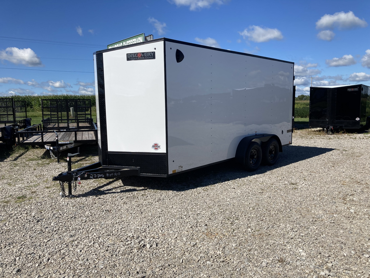 New 2026 Discovery 7x16' Cargo Trailer - Rear Double Doors