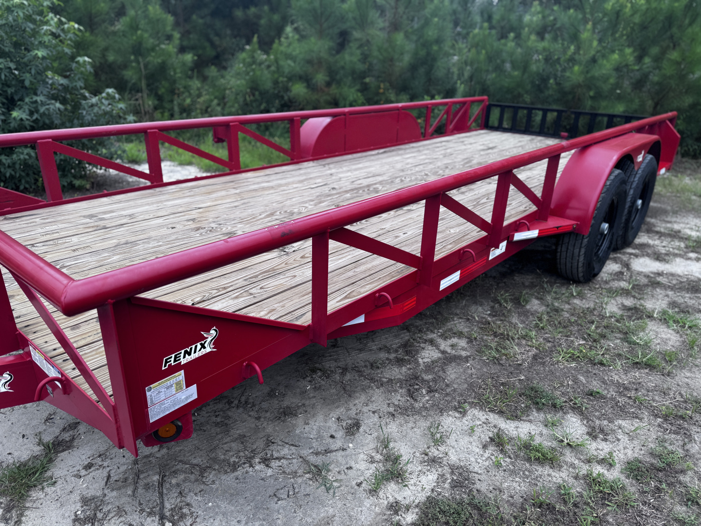 New Fenix Dura Haul 7x20 14k Utility Trailer