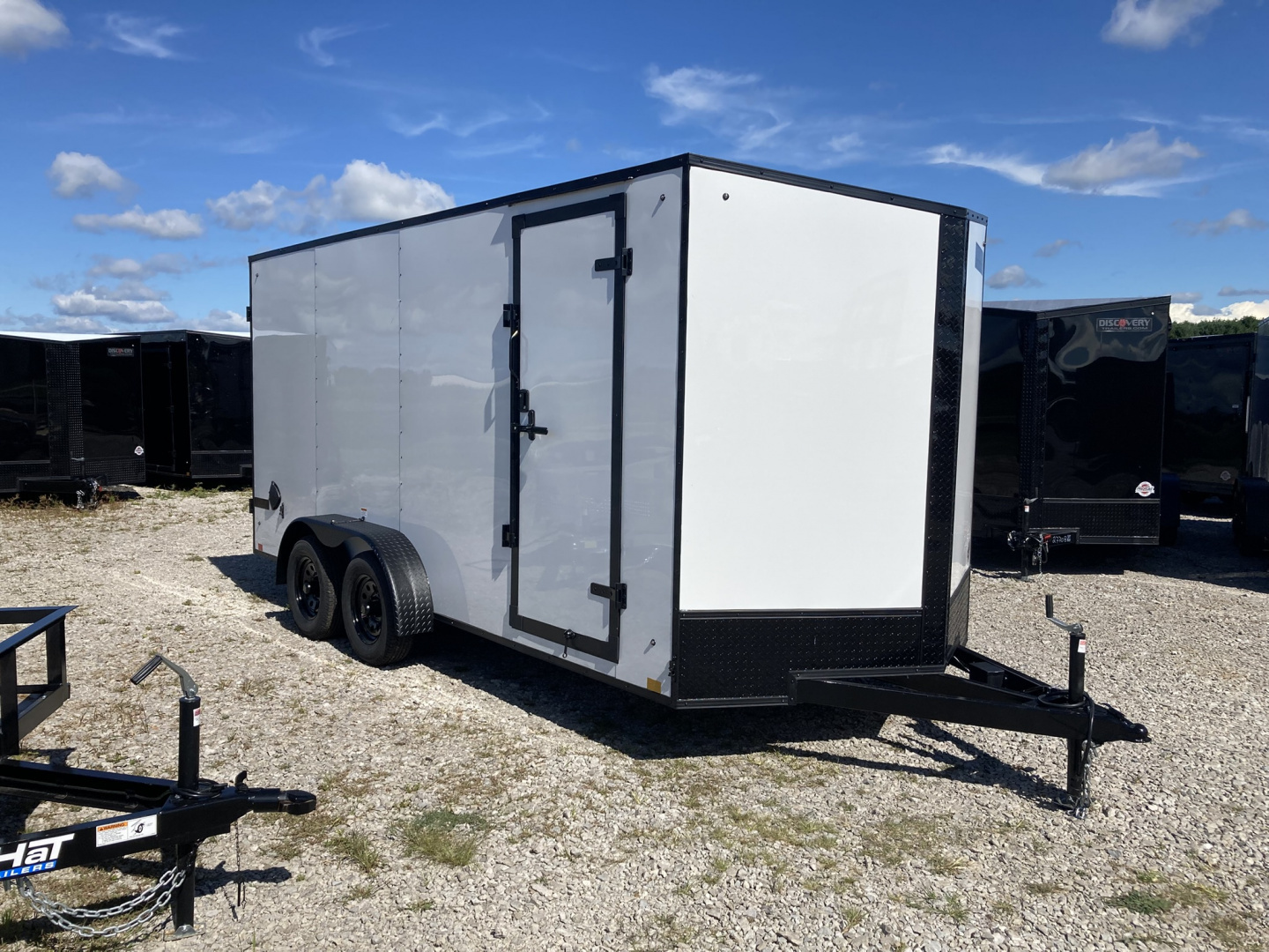 New 2026 Discovery 7x16' Cargo Trailer - Rear Double Doors