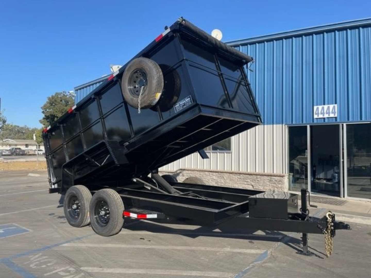 New 2025 Tru 7'x14'x4' Dump Trailer 14k