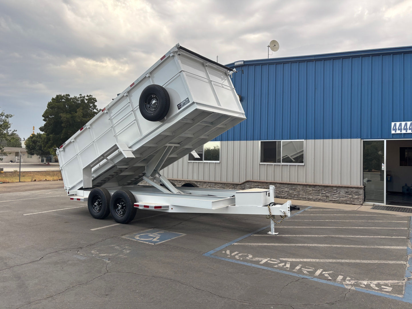 New 2025 Tru 7'x16'x4' Bumper Pull Dump Trailer 14k