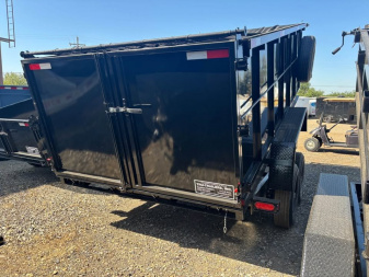 New 2025 Tru 7'x14'x4' Bumper Pull Dump Trailer 14k
