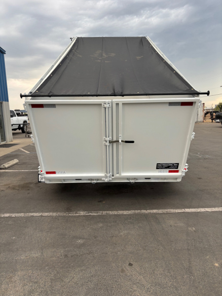 New 2025 Tru 7'x16'x4' Bumper Pull Dump Trailer 14k