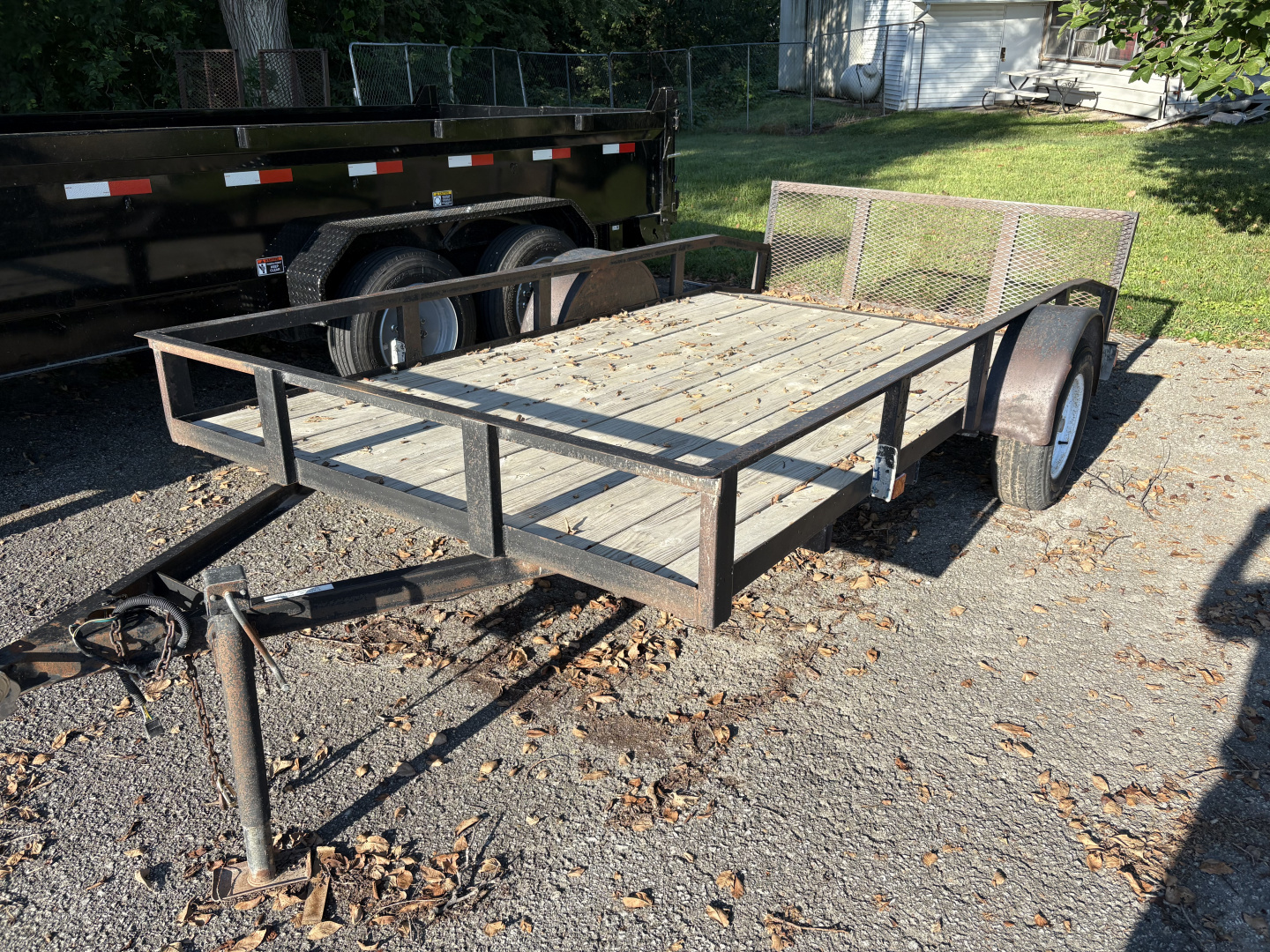 Used 2004 72x12 Utility Trailer