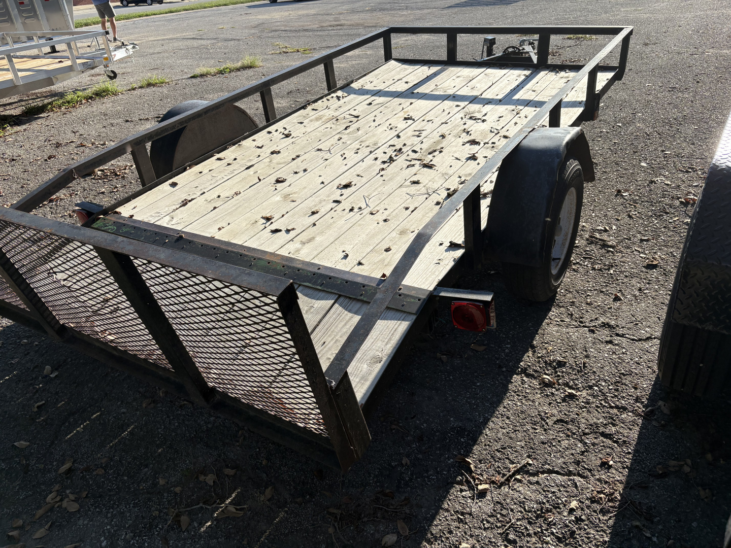 Used 2004 72x12 Utility Trailer