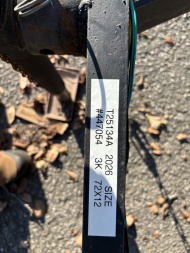 Used 2004 72x12 Utility Trailer