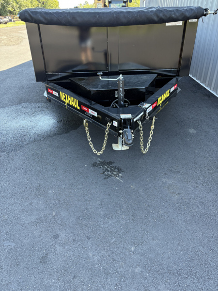 New 2025 Nexhaul 83x14 Scissor Lift Dump Trailer