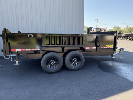 New 2025 Nexhaul 83x14 Scissor Lift Dump Trailer