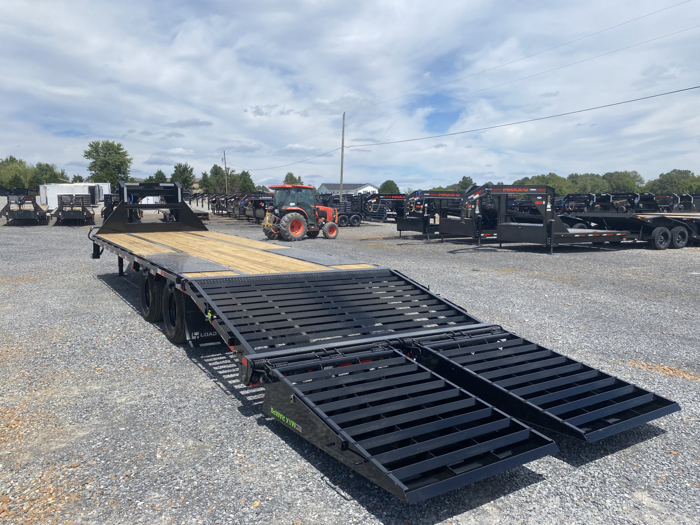 New 2026 Load Trail 102"x28' 24k Gooseneck Flatbed Trailer
