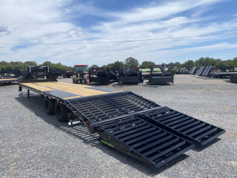 New 2026 Load Trail 102"x30' 24k Gooseneck Flatbed Trailer