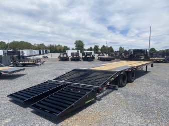 New 2026 Load Trail 102"x30' 24k Gooseneck Flatbed Trailer