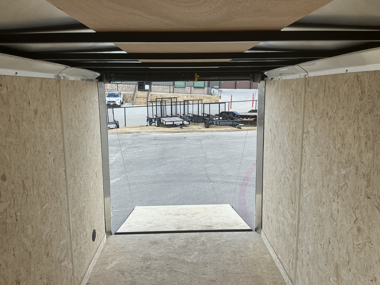 New 2026 Compass 6'x12' Enclosed Cargo Trailer - Indigo DLX