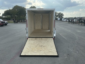 New 2026 Compass 6'x12' Enclosed Cargo Trailer - Indigo DLX