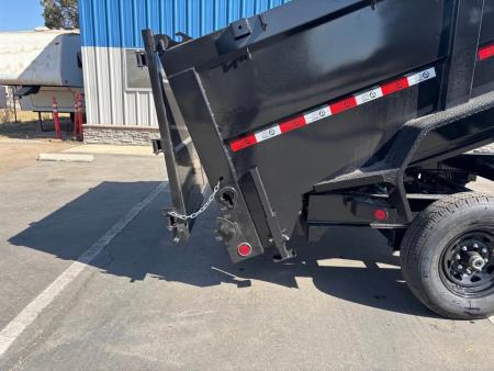 New GR 7'x16'x 42 Inch Walls 8 Inch I-Beam Low-Profile Design Dump Trailer 14k