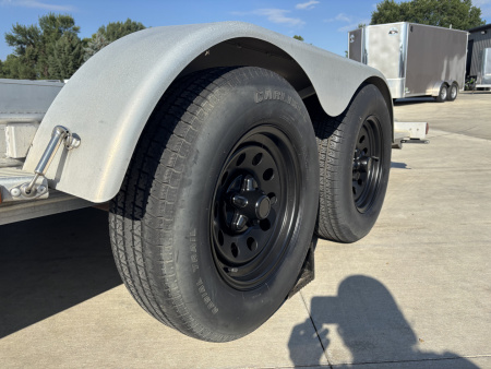 Used 2006 Featherlite Trailers 7916 Flatbed Trailer