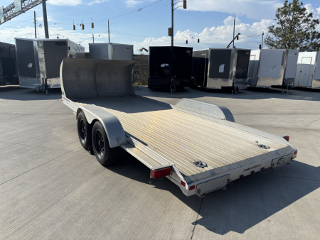 Used 2006 Featherlite Trailers 7916 Flatbed Trailer