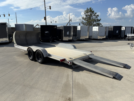 Used 2006 Featherlite Trailers 7916 Flatbed Trailer