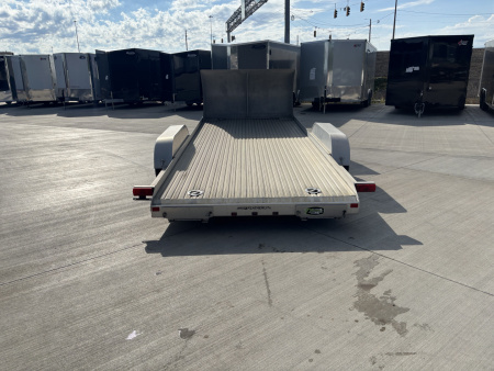 Used 2006 Featherlite Trailers 7916 Flatbed Trailer