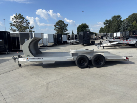 Used 2006 Featherlite Trailers 7916 Flatbed Trailer