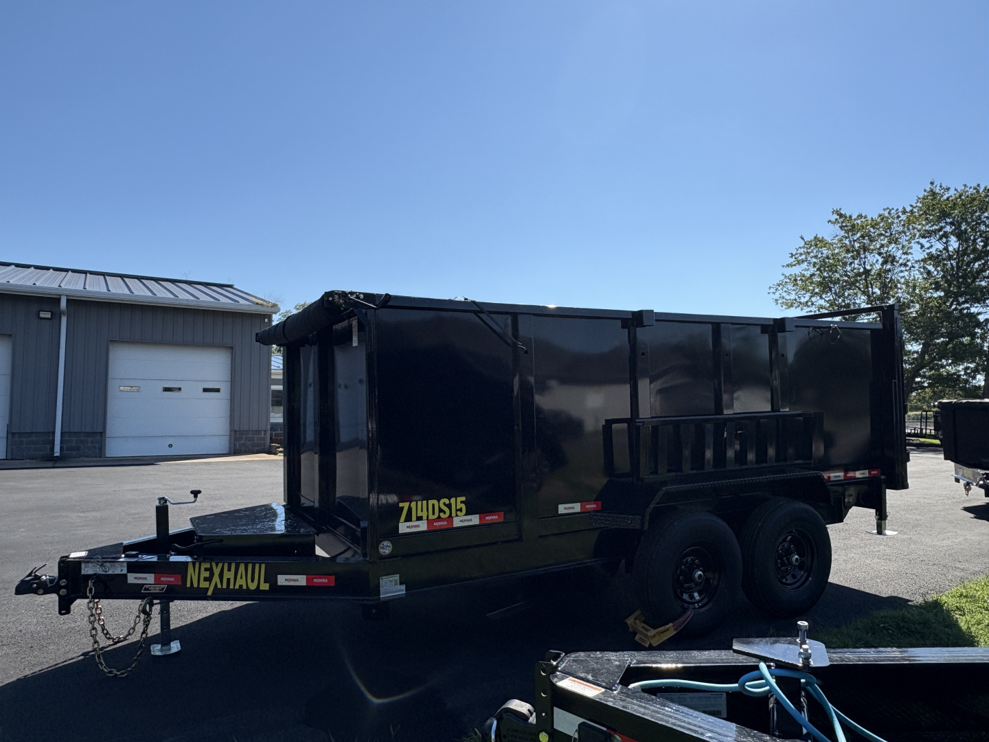 New 2026 Nexhaul 83x14 Lightning w/ 4' Walls Dump Trailer