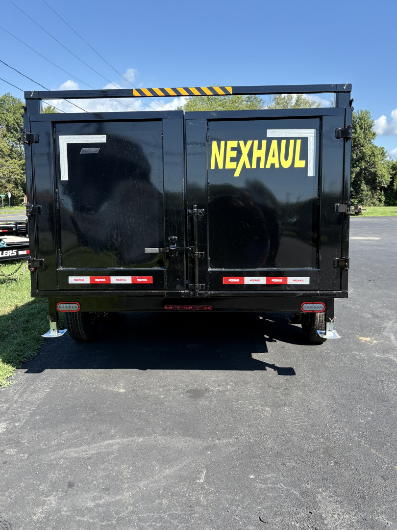 New 2026 Nexhaul 83x14 Lightning w/ 4' Walls Dump Trailer