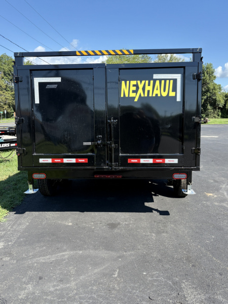 New 2026 Nexhaul 83x14 Lightning w/ 4' Walls Dump Trailer