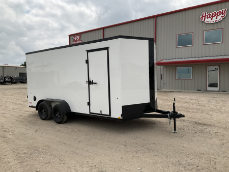 2026 Compass 7'x16' Enclosed Cargo Trailer - Indigo DLX