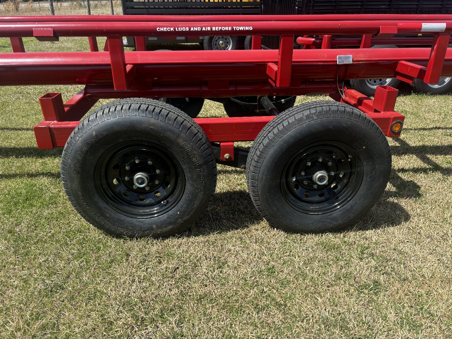 New 2025 Red Rhino Trailers 36' HAY TRAILER Hay Trailer