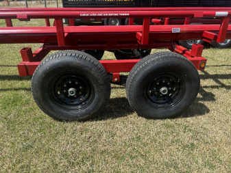 New 2025 Red Rhino Trailers 36' HAY TRAILER Hay Trailer