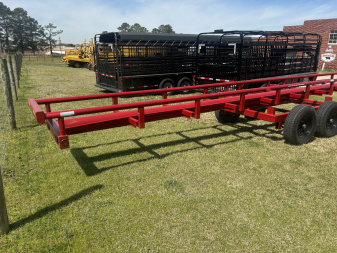 New 2025 Red Rhino Trailers 36' HAY TRAILER Hay Trailer